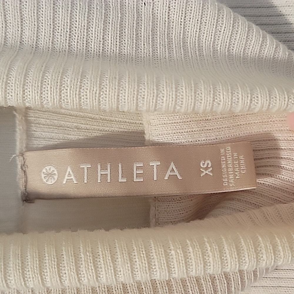 Athleta Brookshire Colorblock Sweater, Size XS - Picture 6 of 9